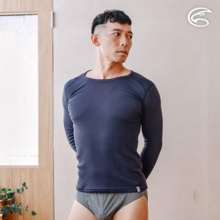 【ADISI】男圓領智慧抑菌抗靜電保暖衣AU2321033(磨毛 吸濕快乾 銀離子 消臭 抗菌 彈性 內著衣)