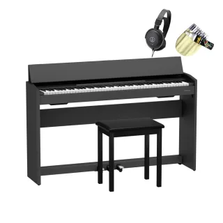【ROLAND 樂蘭】F107 88鍵 數位鋼琴 電鋼琴(送耳機/鋼琴保養油/琴椅/原保兩年)