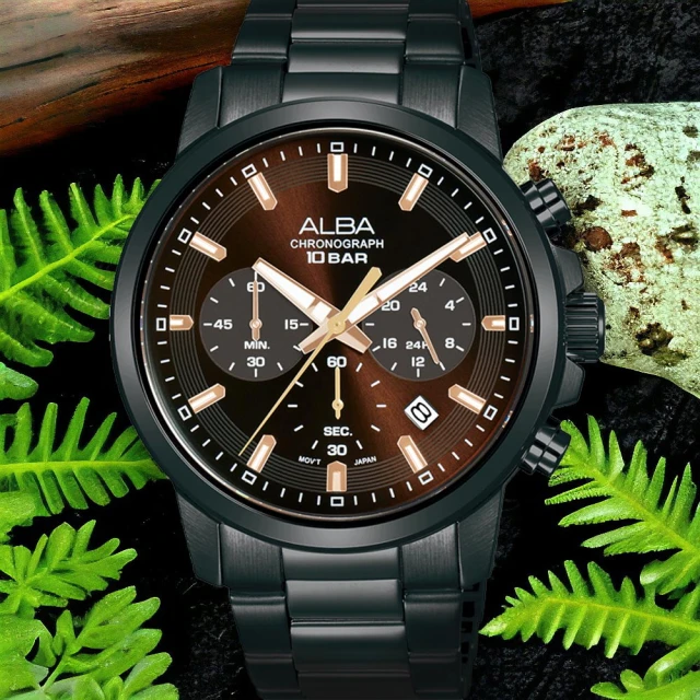 【ALBA】ACTIVE系列 三眼計時手錶(VD53-X399SD/AT3J69X1)