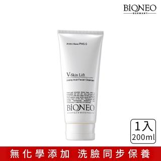 【Bioneo 德國百妮】V緊緻胺基酸洗面霜 200ml(醫美通路 洗面乳 添加玻尿酸 清潔同步保濕)