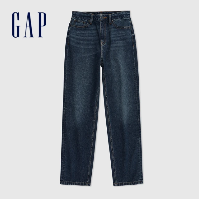 GAP 男裝 Logo純棉帽T-深灰色(837458)優惠推