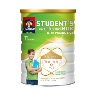 【QUAKER桂格】三益菌小學生奶粉1500gX1罐