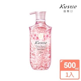 【Kustie蔻斯汀】櫻花花瓣沐浴露 500ml(全球首創真花瓣沐浴)