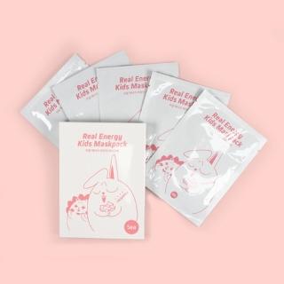 【Recipebox】Recipe Box真能量兒童面膜5入裝(兒童化妝品 無毒面膜 天然彩妝)