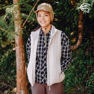 【ADISI】女SMAWARM海洋溫控超撥水連帽背心AV2321025(輕抗風 超輕量 防潑水 海洋紗 蚵殼棉 保暖背心)