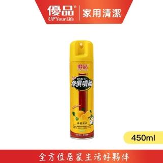 【優品】傢俱噴霧 檸檬 450ml 6入(傢俱噴霧 木地板噴霧 木質傢俱清潔劑 地板清潔劑)