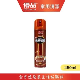 【優品】傢俱噴霧 檜木 450ml 6入(傢俱噴霧 木地板噴霧 木質傢俱清潔劑 地板清潔劑)