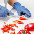 【SANELLI 山里尼】SharpKing 食品級防切手套 廚房專用防割手套(達最高防切TDM檢測等級F級 歐洲製)