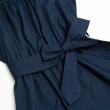 【OUWEY 歐薇】浪漫公主澎袖刺繡蕾絲洋裝3213137005(深藍)