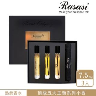 【Rasasi 拉莎斯】頂級沙龍系列 EDP小香禮盒(杜拜原裝-專櫃公司貨)