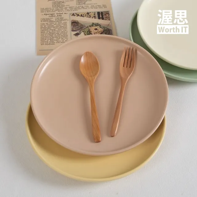 【渥思】莫蘭迪質感陶瓷餐盤(盤子.碗盤.餐具.水果盤.點心盤.蛋糕盤)