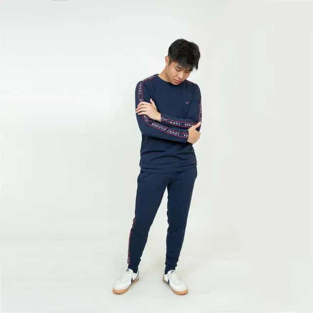 【Tommy Hilfiger】Tommy Hilfiger  串標  湯米 長褲 棉長褲 鬆緊 無刷毛 現貨 束口褲(#9593#9594)