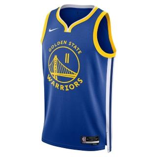 【NIKE 耐吉】背心 男款 運動背心 NBA 勇士隊 GSW MNK DF SWGMN JSY ICN 22 藍 DN2005-402