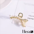 【HERA 赫拉】韓國新魚尾珍珠鯊魚夾 H111041206(髮飾 鯊魚夾)