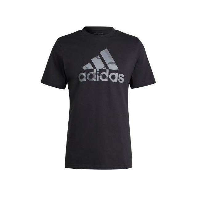 【adidas 愛迪達】M Camo G T 1 男 短袖 上衣 T恤 運動 休閒 迷彩 棉質 舒適 黑(IR5828)