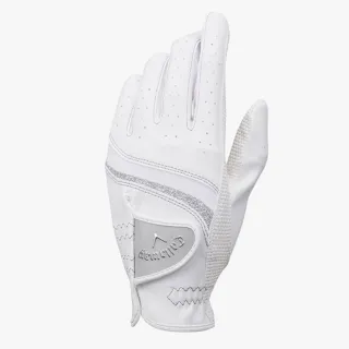 【Callaway 卡拉威】STYLE DUAL GLOVES 女士 高爾夫球手套 白銀 左右手(5321132)