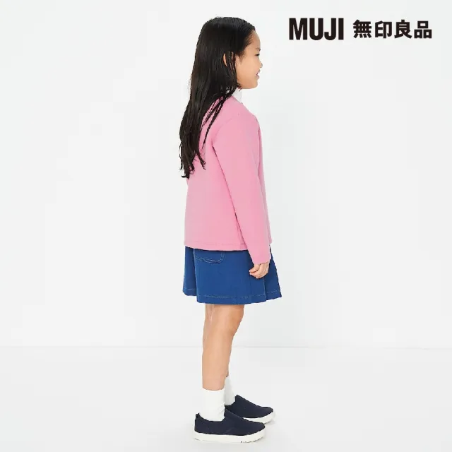 【MUJI 無印良品】兒童二重織休閒開襟衫(共3色)