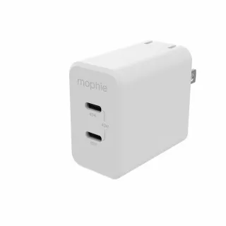 【mophie】speedport GaN 氮化鎵 45W USB-C 雙孔電源供應器/充電器