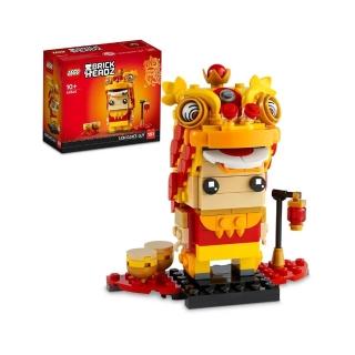 【LEGO 樂高】積木 BrickHeadz 舞獅人40540(代理版)