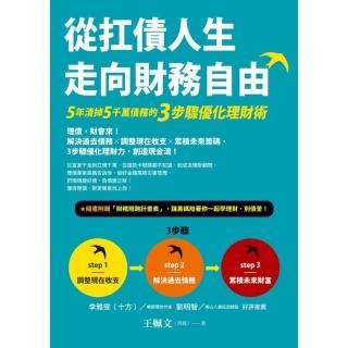 【momoBOOK】從扛債人生走向財務自由：5年清掉5千萬債務的3步驟優化理財術(電子書)