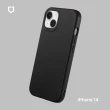 【RHINOSHIELD 犀牛盾】iPhone 14 6.1吋 超值殼貼組｜SolidSuit手機殼+3D壯撞貼(透明/霧面 螢幕保護貼)