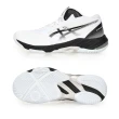 【asics 亞瑟士】NETBURNER BALLISTIC FF MT 3 男排羽球鞋 白黑銀(1051A074-100)