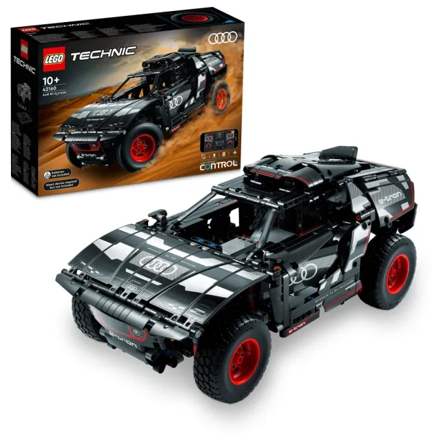 【LEGO 樂高】科技系列 42160 Audi RS Q e-tron(奧迪 拉力賽車)