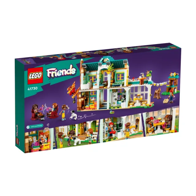 【LEGO 樂高】Friends 41730 小秋的家(娃娃屋 積木玩具)