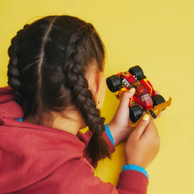 【LEGO 樂高】旋風忍者系列 71780 赤地的忍者賽車-進化版(跑車 兒童玩具)