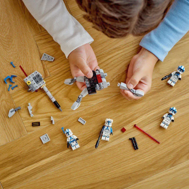 【LEGO 樂高】星際大戰系列 75345 501st Clone Troopers Battle Pack(星戰 Star Wars)