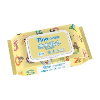 【Tino】小安安 純水濕巾-加蓋(80抽x12包/箱)