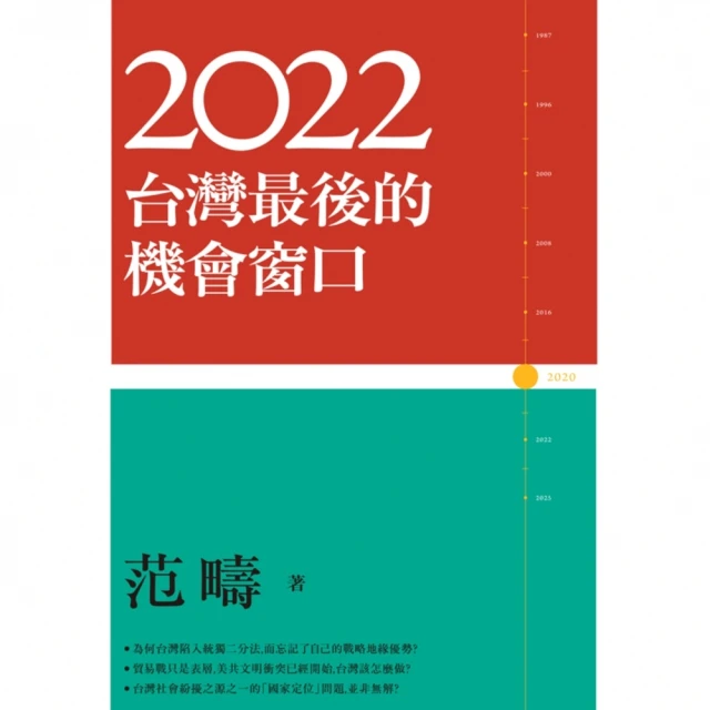 【MyBook】2022：台灣最後的機會窗口(電子書)
