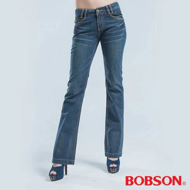 BOBSON 女款連袖抽繩長版洋裝(GL0007-53)折扣