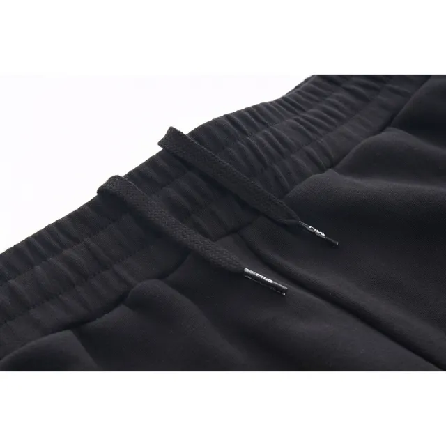 【FILA官方直營】中性針織短褲-黑色(1SHY-1463-BK)