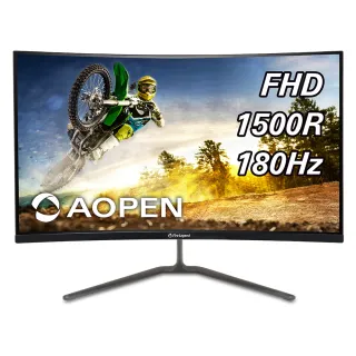 【Aopen 建碁】27HC5R S3 曲面電競螢幕(24型/FHD/180Hz/1ms/VA)