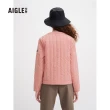 【AIGLE】女 防潑保暖外套(AG-2A216A026 深粉紅)
