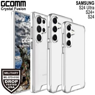 【GCOMM】三星 S24 Ultra S24+ S24 晶透軍規防摔殼 Crystal Fusion(軍規防摔)