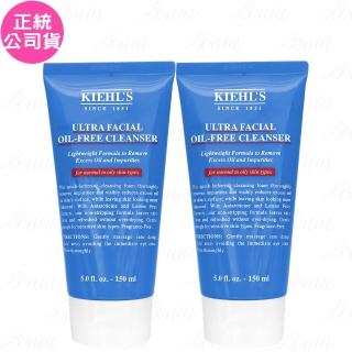 【Kiehl’s】冰河保濕無油清爽潔面慕斯(150ml*2 契爾氏/專櫃公司貨)