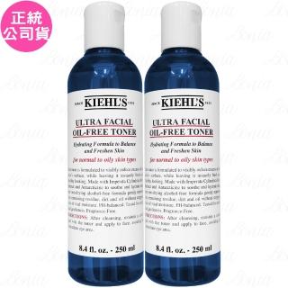 【Kiehl’s 契爾氏】冰河保濕無油清爽化妝水(250ml*2 專櫃公司貨)