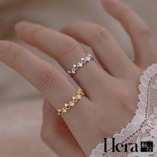 【HERA 赫拉】新款輕奢冷淡風交織藤蔓戒指 H112122601(交織藤蔓戒指)