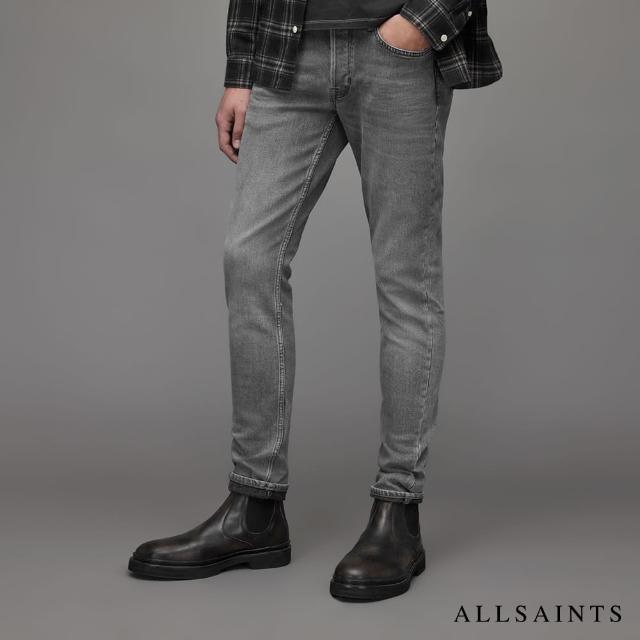 【ALLSAINTS】REX 中腰彈力修身全長牛仔褲 ME063X(修身版型)