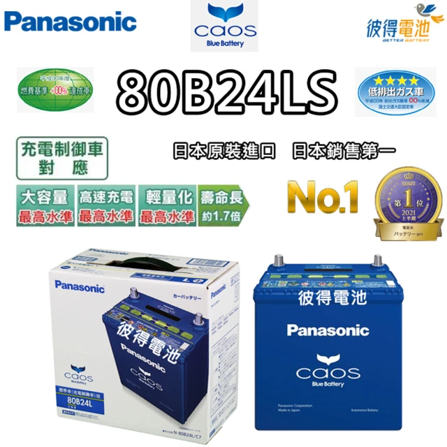 Panasonic 國際牌 46B24RS 免保養汽車電瓶(