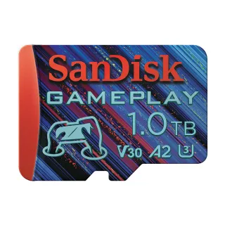 【SanDisk】GamePlay microSD 手機和掌上型遊戲記憶卡1TB(公司貨)