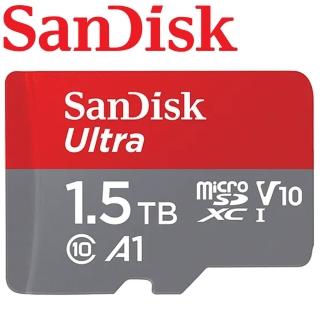 【SanDisk 晟碟】1.5TB 150MB/s Ultra microSDXC TF U1 A1 記憶卡(平輸)