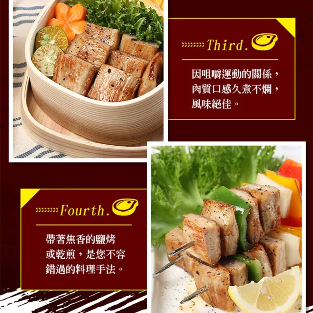 【享吃肉肉】西班牙頂級霜降松阪豬10包(200g±10%/包 中秋烤肉/燒烤)
