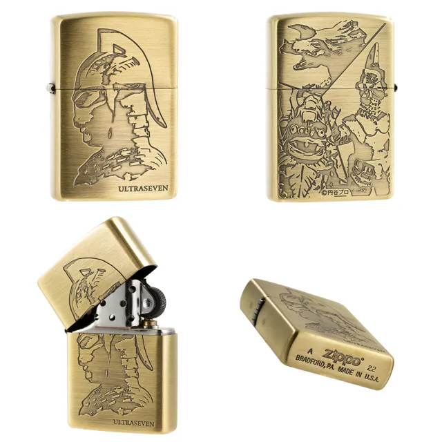 【Zippo】超人力霸王-膠囊怪獸&BS防風打火機(美國防風打火機)