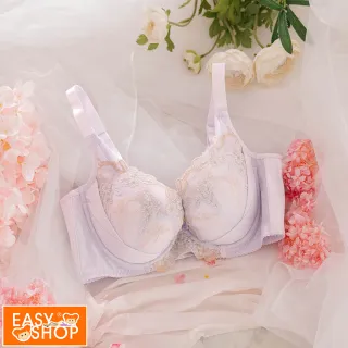 【EASY SHOP】Miss Audrey-芙蘿拉-大罩杯顯瘦內衣(清晨灰)