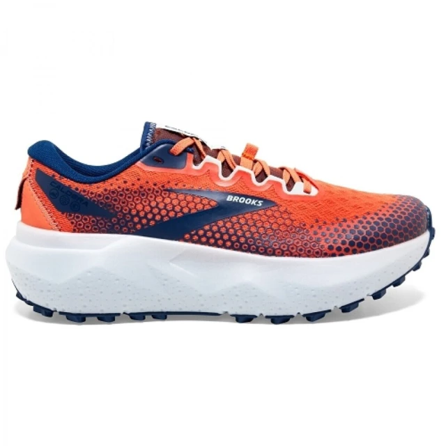 BROOKSBROOKS Caldera 6 男 慢跑鞋 登山 越野 戶外 火山口系列6代 穩定 橘 藍(1103791D837)