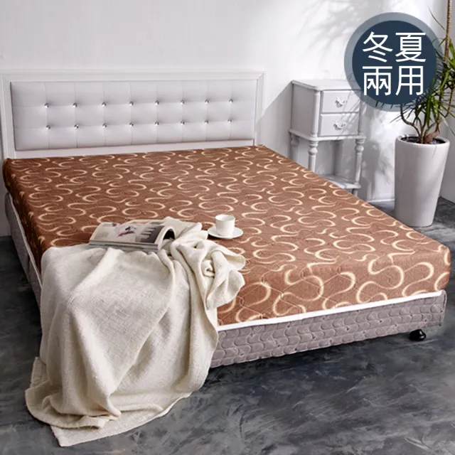 【品生活】日式護背式冬夏兩用彈簧床墊(單人加大)
