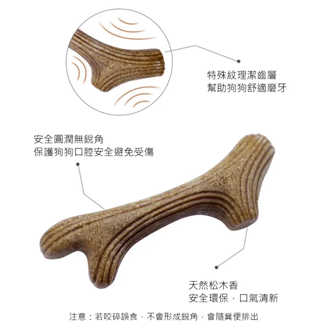 【AFAMIC 艾法】2入組-超耐咬寵物磨牙訓練安全無毒咬咬玩具潔牙棒(潔牙骨 狗零食 寵物玩具)